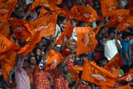 Fans at Uppal rallying behind their team - Source: Getty