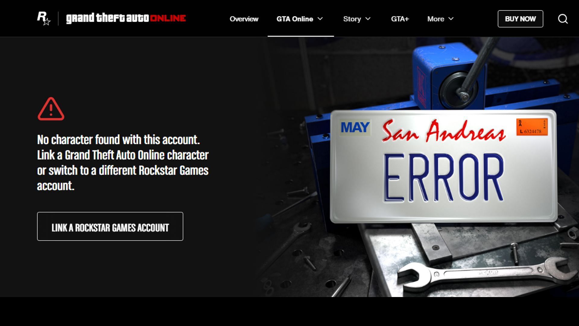 Here are some possible fixes for GTA Online License Plate Creator errors (Image via Rockstar Games)