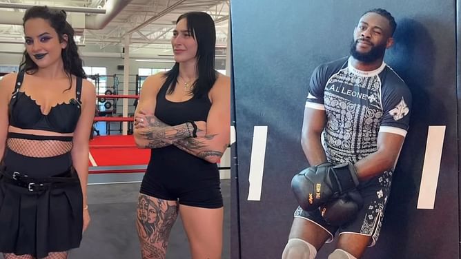 Rhea Ripley’s viral top-mount on Nina-Marie Daniele gets cheeky three-word response from Aljamain Sterling