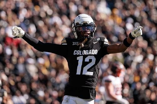 Travis Hunter during Oklahoma State v Colorado - Source: Getty