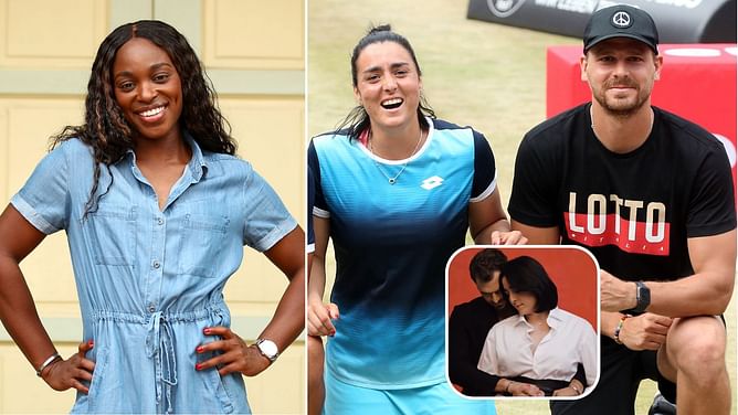 Sloane Stephens sends her love to Ons Jabeur as WTA star and husband Karim turn heads in Harper's Bazaar cover