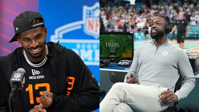 Dwyane Wade sends ultimate compliment to Shedeur Sanders for staying grounded after NFL Draft disappointment