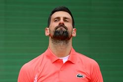 Novak Djokovic expressing frustration during practice sparks positive reactions from fans hailing the Serb's drive