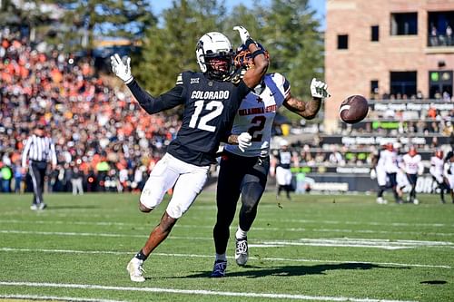 Travis Hunter during Oklahoma State v Colorado - Source: Getty