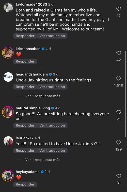 Reactions to Cali Prieskorn's post. - Source: Instagram/@calipries