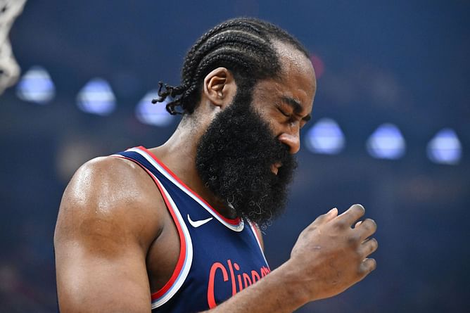 Watch: “Harden sucks” chants ring out at Ball Arena as Nuggets pummel Clippers
