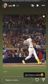 (Image source - Fernando Tatis Jr.'s IG)