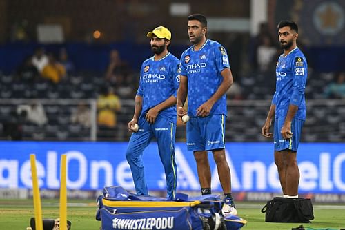 Ravichandran Ashwin warmed the benches in CSK's latest win over LSG [Credit: Getty]