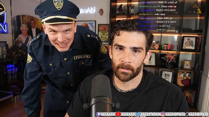 xQc reviews the Content Cop on Ethan Klein and calls iDubbbz's video "content slop" and a "nothing burger"