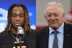 Ashton Jeanty makes feelings known about meeting with Cowboys owner Jerry Jones