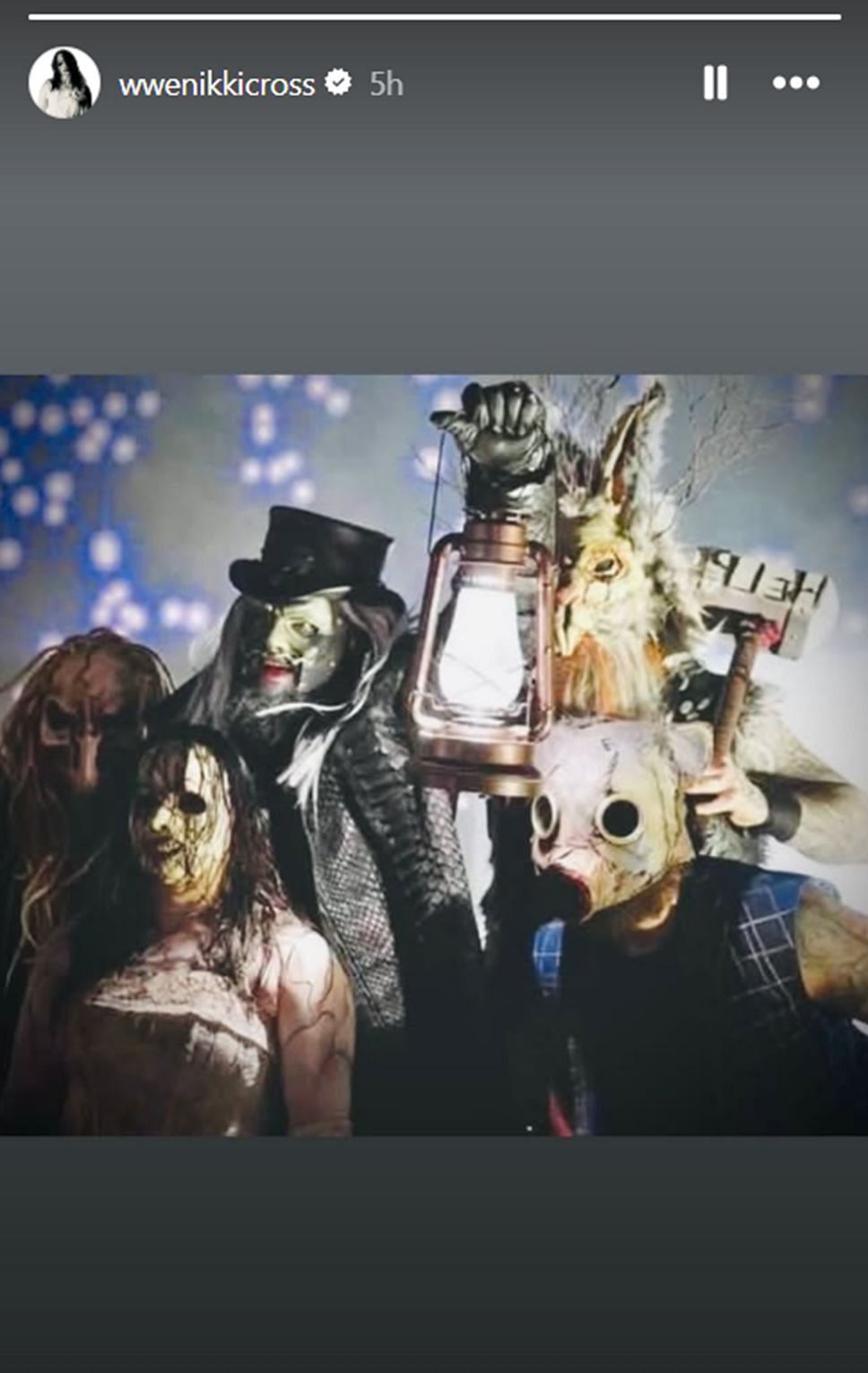 Nikki Cross appears to be teasing a return [Image credit: Cross&#039; Instagram]