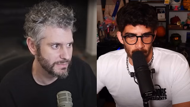 YouTubers Ethn Klein and HasanAbi (Image via @EthanKlein @HasanAbi/YouTube)