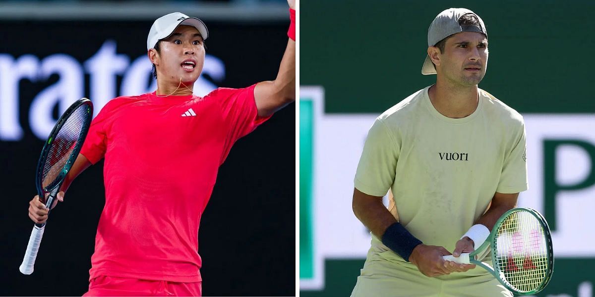 Learner Tien vs Marcos Giron - Image Source: Getty 