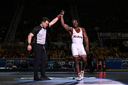 Iowa wrestling transfer Massoma Endene makes his feelings known on why he chose the program