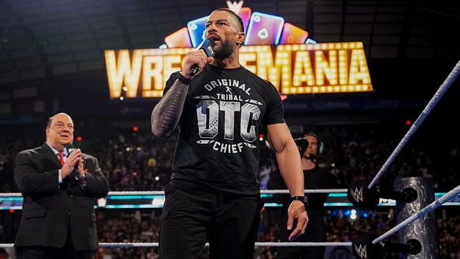 Roman Reigns teases heel turn with arrogant message ahead of WrestleMania