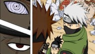 Kakashi vs Pain (Image via Shueisha)
