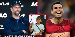 Novak Djokovic makes his feelings known on son Stefan cheering on rival Carlos Alcaraz at Monte-Carlo Masters