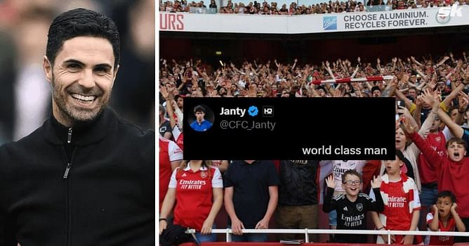 "Worth every cent", "f***ing world class": Fans hail Arsenal superstar's "monstrous" performance in UCL win over Real Madrid