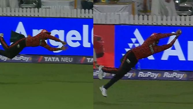 CSK vs SRH: डेवाल्ड ब्रेविस की धुआंधार पारी पर कामिन्दु मेंडिस ने लगाया ब्रेक, पकड़ा हैरतअंगेज कैच; फैंस ने भी की तारीफ