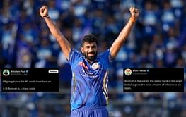 "Such a cheat code for MI" - Fans react to Jasprit Bumrah's spectacular 4-wicket haul against LSG in IPL 2025