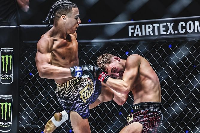 WATCH: Colombian spitfire Jordan Estupinan unleashes blinding power in ONE debut against fellow phenom Freddie Haggerty