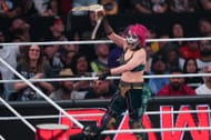 Asuka on Monday Night RAW - Source: Getty