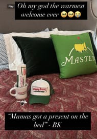 Still taken from Jena Sims' Instagram story | Source: IG/@jenasims