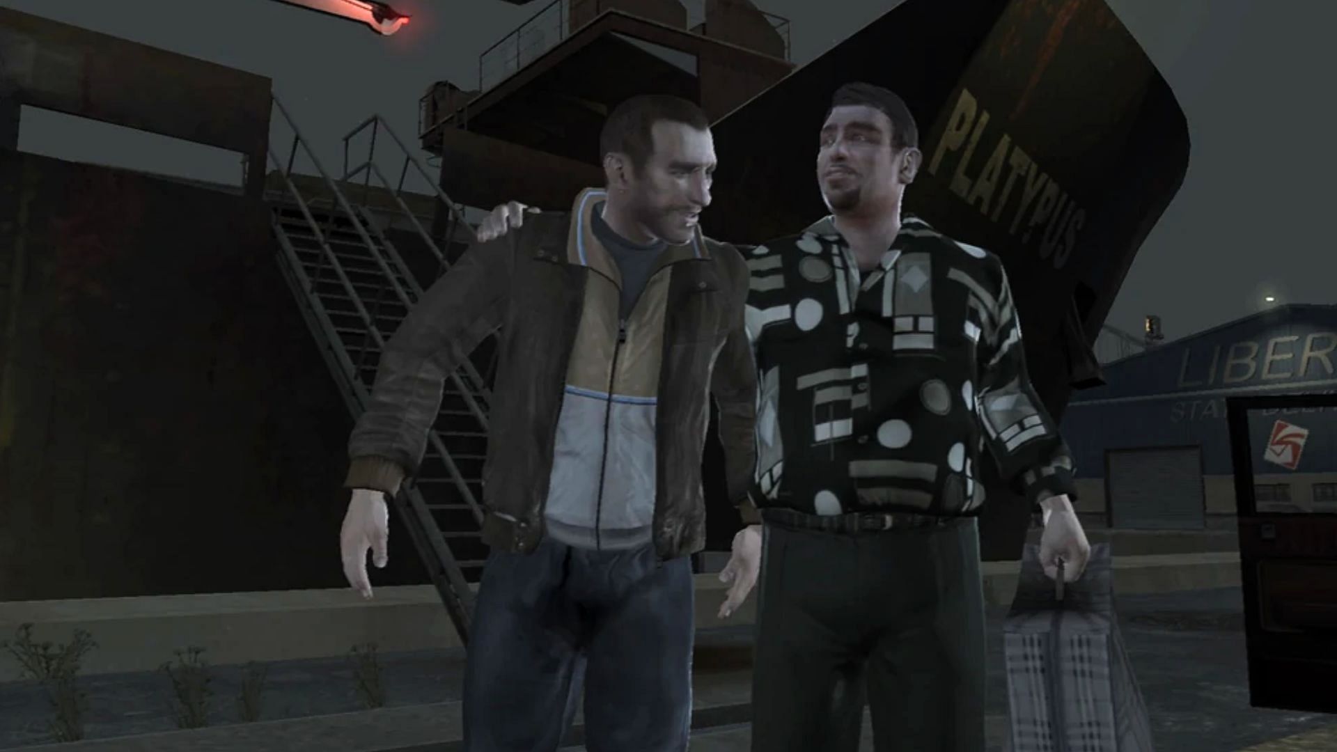 This first mission in GTA 4 is iconic (Image via GTA Wiki // Rockstar Games)