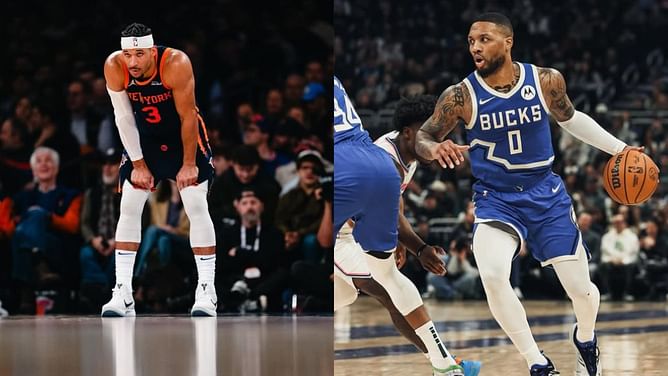Knicks' $80,915,280 star offers heartfelt prayer to Damian Lillard after Bucks guard's gruesome injury