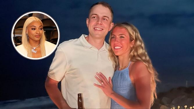 Dijonai Carrington and $90,000 star share bliss as Lexie Hull gets engaged to boyfriend in enchanting natural setting