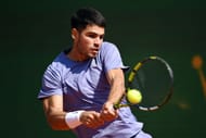 Carlos Alcaraz at the Monte-Carlo Masters 2025. (Photo: Getty)
