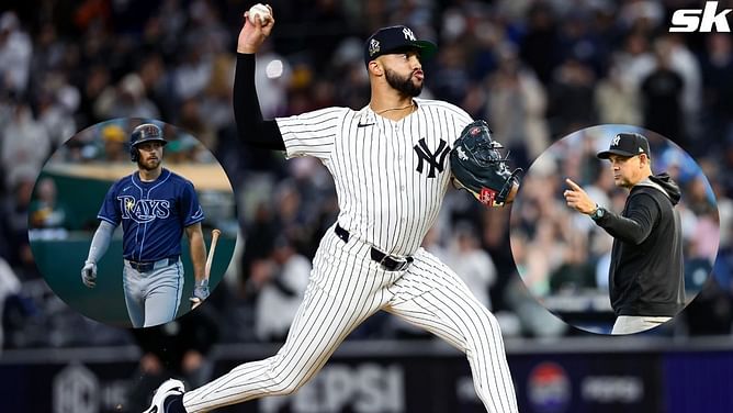 Brandon Lowe cracks Devin Williams’ changeup code while Aaron Boone calls it a ‘bump’
