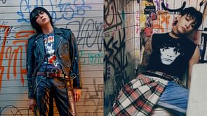"The crossover we imagined" — ARMYs draw parallels between BTS' Jin's 'Echo' rockstar concept photos with Jungkook's 'GOLDEN'