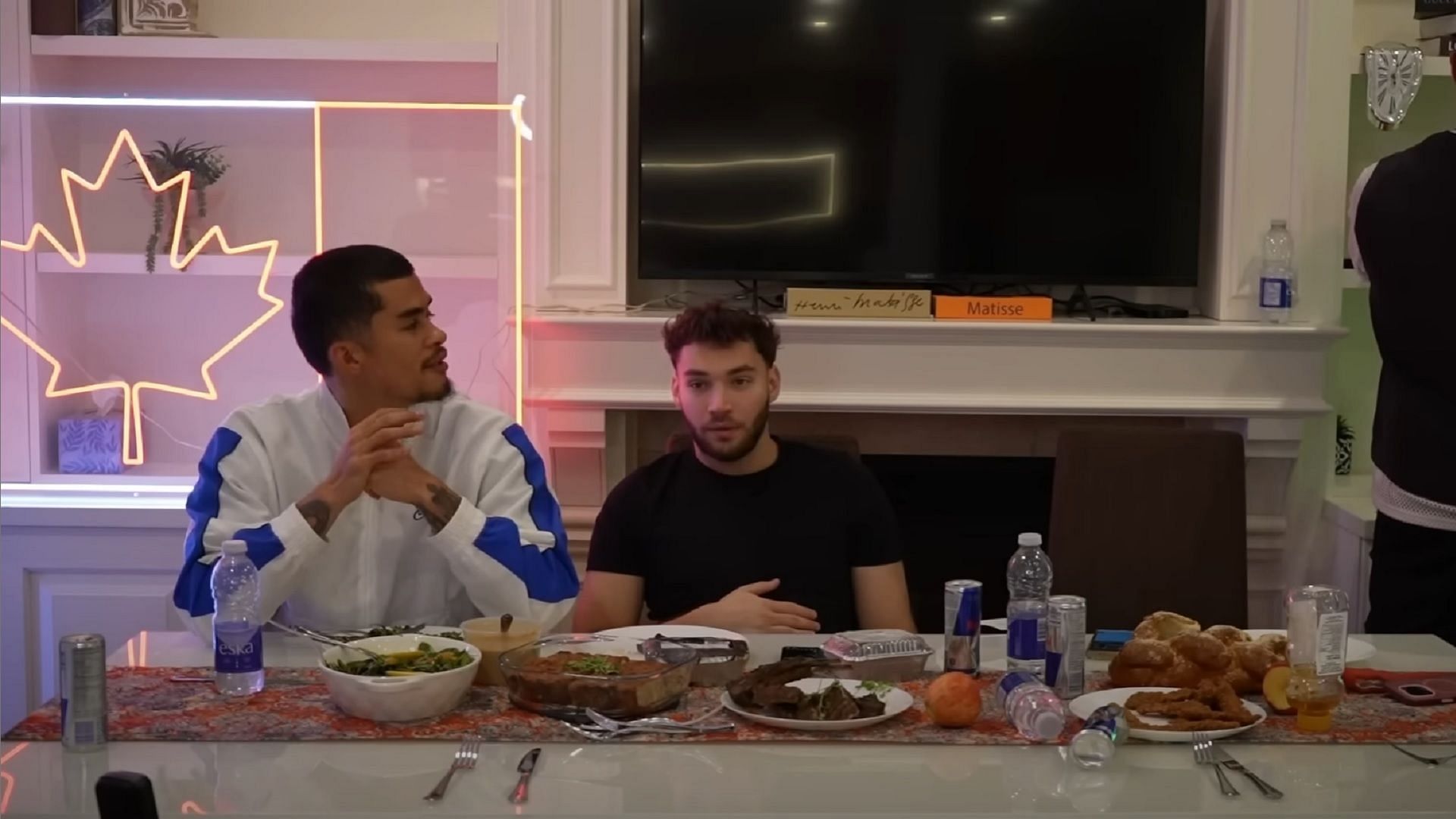 Sneako claims he is no longer friends with Adin Ross (Image via AdinLive/YouTube)