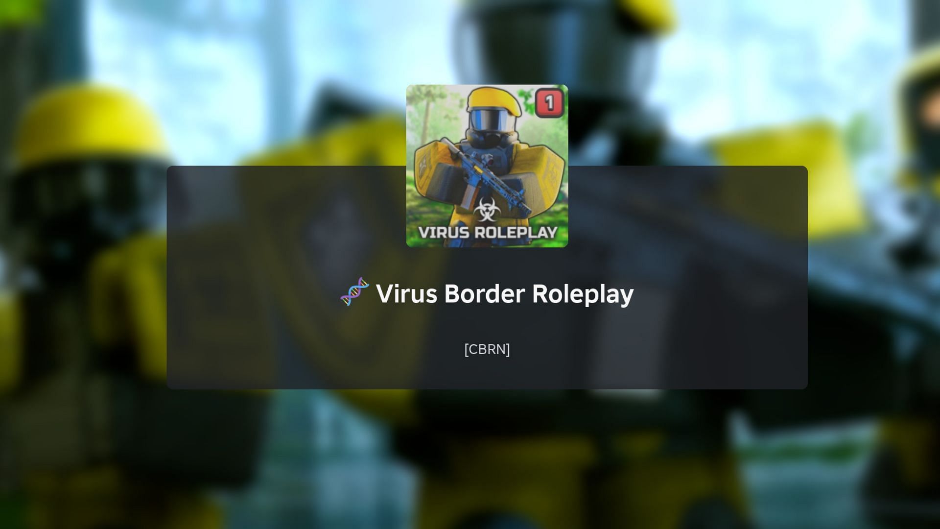 Virus Border Roleplay loading screen