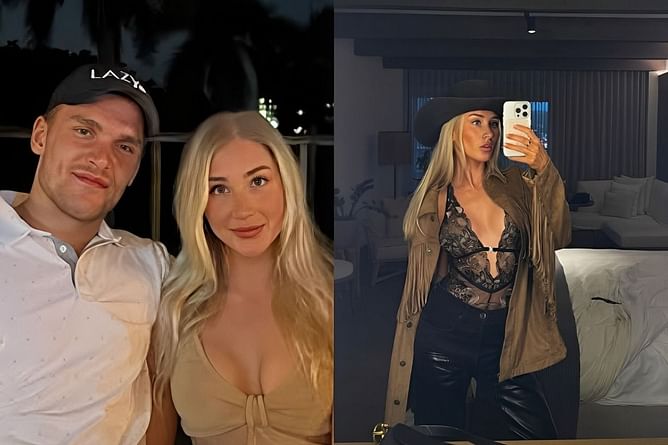 In Photos: Mikko Rantanen's girlfriend Sussana dined at American country artist Morgan Wallen's bar and restaurant at Nashville, Tennessee
