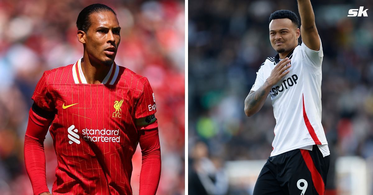 Virgil van Dijk and Rodrigo Muniz