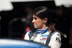 Hailie Deegan addresses divorce rumors with fiance Chase Cabre