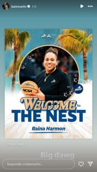 Martin's story celebrating Harmon's signing