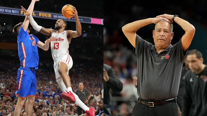 "I can't do it next year": J'wan Roberts sheds tears bidding emotional farewell to Kelvin Sampson's Cougars after devastating Florida loss