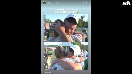Screenshot from the story on Instagram