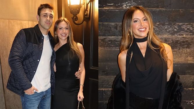 Jack Bech's girlfriend Kylie gets romantic with her "lover" boyfriend ahead of 2025 NFL Draft