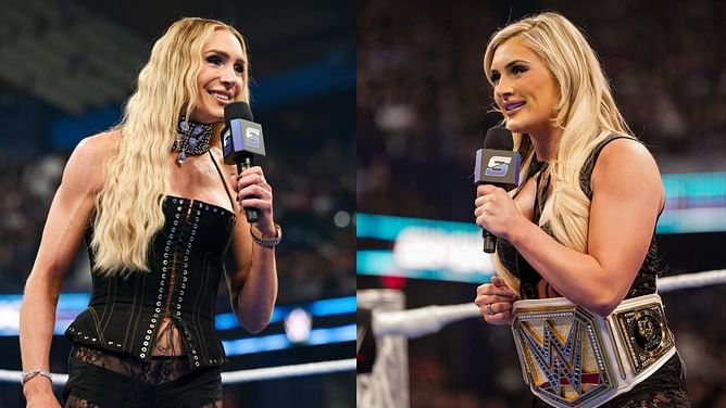 Current WWE champion breaks character to support Tiffany Stratton for WrestleMania match