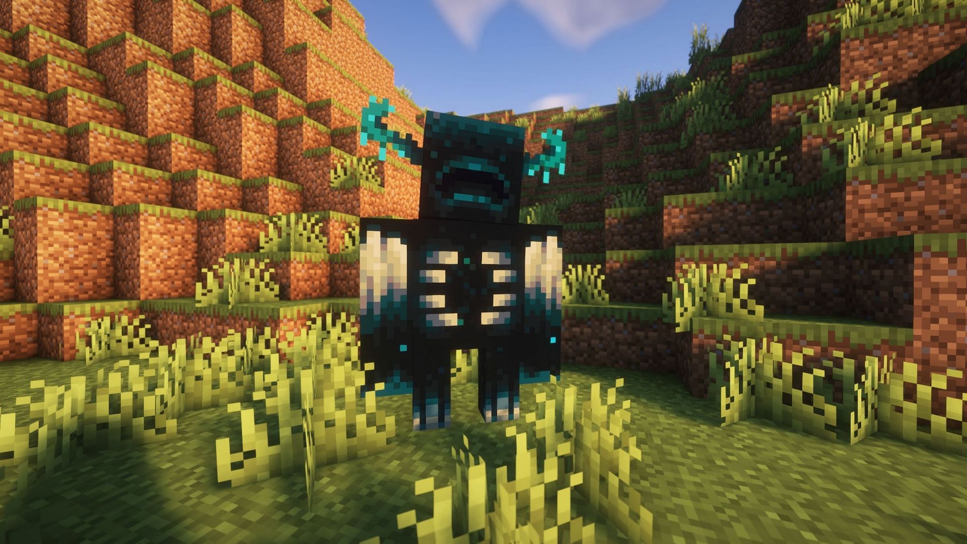 Warden is one of the most dangerous hostile mobs ever added to Minecraft. (Image via Sportskeeda Gaming || Mojang Studios)