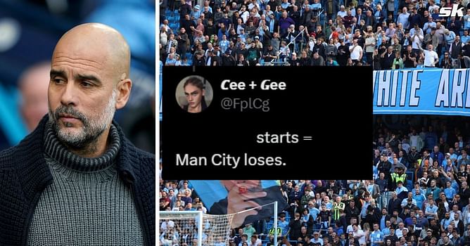 "We've lost", "Wtf is he doing in this lineup" - Fans react as Manchester City star included in XI for Forest FA Cup S/F clash