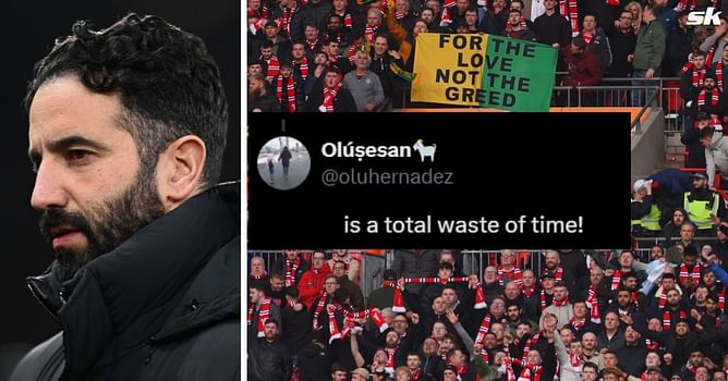 "Make or break for him", "Total waste of time!" - Manchester United fans on star's inclusion in XI for Lyon UEL clash