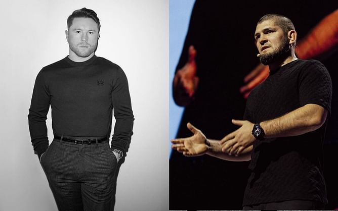 When Khabib Nurmagomedov threw his support behind former UFC champion to topple boxing great Canelo Alvarez