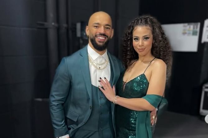 Ricochet has a two-word reaction to wife Samantha Irvin's "Fans Only" teaser