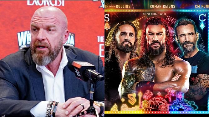 Triple H makes massive revelation about CM Punk vs. Roman Reigns vs. Seth Rollins ahead of WWE WrestleMania 41