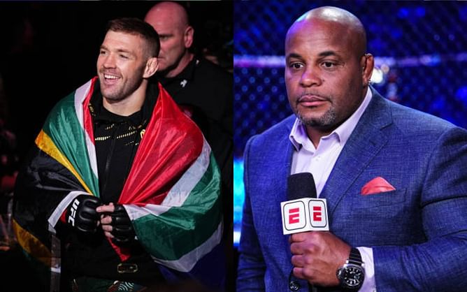 Dricus du Plessis defended by Daniel Cormier, calls rumored interim title plans "unjust"